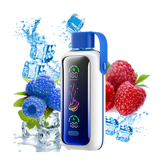Vozol Star 20000 Puff Mavi Ahududu Buz Blue Razz ice