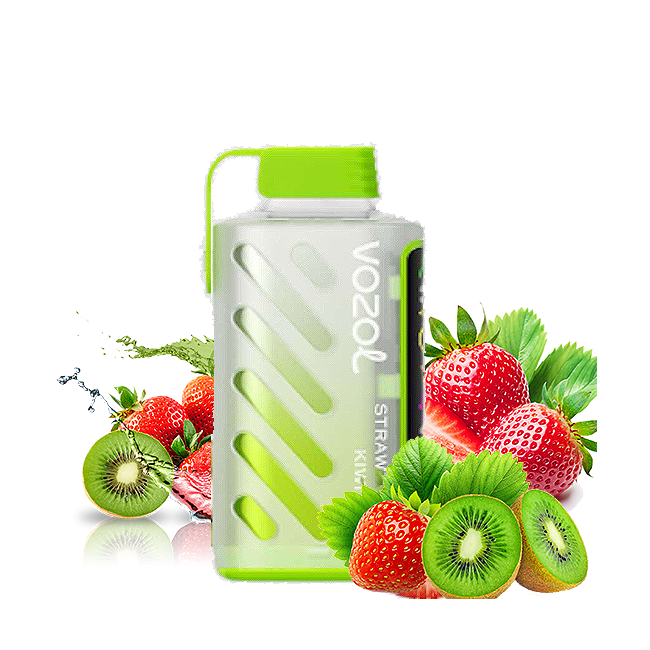 Vozol 20000 Puff Gear Power Çilek ve Kivi Strawberry Kiwi